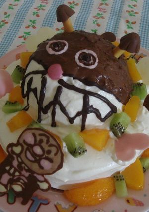 ☆本物っぽい?立体バイキンマン城☆-レシピのメイン写真