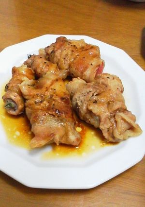 味付け１つ!!トマトの豚肉巻き♪-レシピのメイン写真