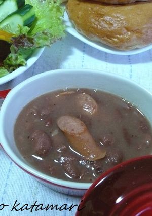金時豆のスープ-レシピのメイン写真
