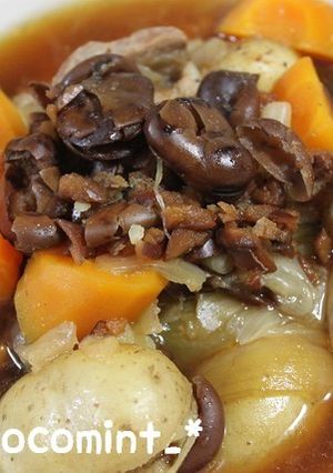 そら豆しょうゆ豆◎肉じゃが-レシピのメイン写真