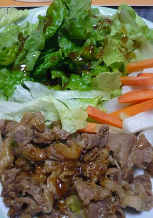 スタミナ抜群！！　焼肉サンチェ-レシピのメイン写真