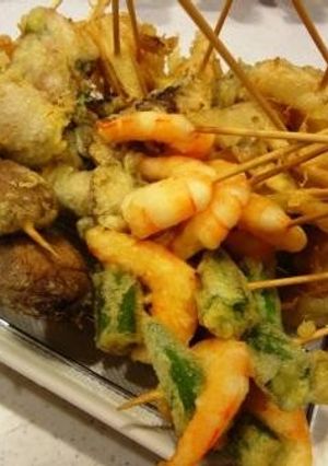 肉＆魚＆野菜の串揚げ☆-レシピのメイン写真