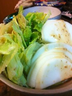 カブとレタスのゴマチーズサラダ-レシピのメイン写真