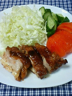 カマンベールチキンの梅酒照り焼き-レシピのメイン写真
