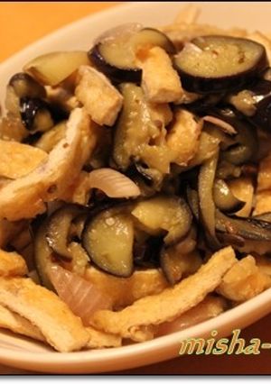 酒盗と茄子の炒めもの-レシピのメイン写真