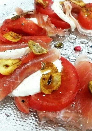 カプレーゼ＊生ハム＋-レシピのメイン写真
