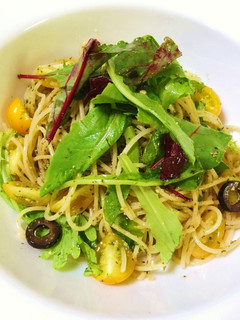 彩り野菜とジェノベーゼの冷製パスタ-レシピのメイン写真