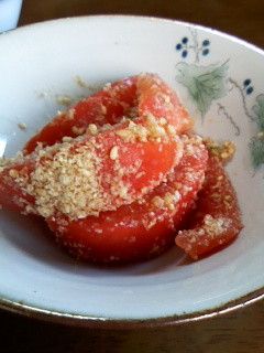 トマトのゴマ和え-レシピのメイン写真