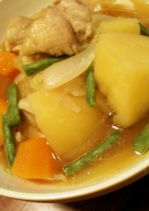 大分のばーばの思い出の味。鶏の肉じゃが。-レシピのメイン写真