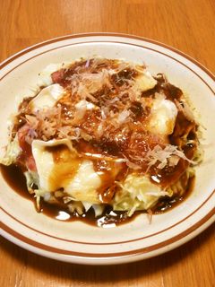 濃厚チーズのお好み焼き-レシピのメイン写真