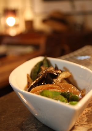 信州の畑より～　夏野菜の煮びたし♪-レシピのメイン写真