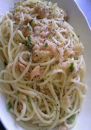 超簡単　大根おろしとツナのスパゲティ-レシピのメイン写真