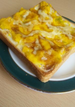 チーズカボチャと焼き肉のタレ★トースト-レシピのメイン写真