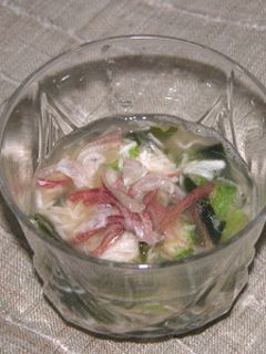 長芋とオクラの酢の物仕立て-レシピのメイン写真