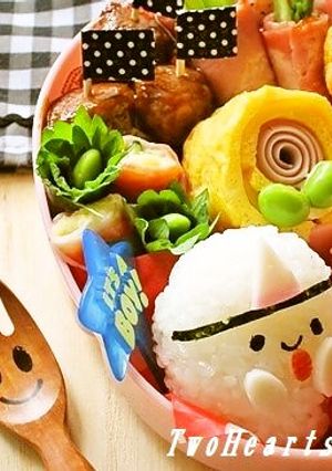 お弁当に❤大葉と枝豆de緑の✿お花✿-レシピのメイン写真
