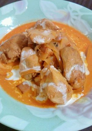 絶品おうちビストロ♪鶏のパプリカシチュー-レシピのメイン写真