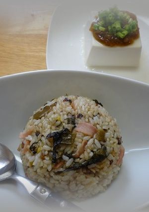 ザーサイ炒飯-レシピのメイン写真