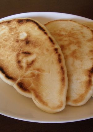 フライパンで作る!簡単ナン-レシピのメイン写真