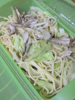 レンジで簡単♫キャベツと舞茸のパスタ☆-レシピのメイン写真