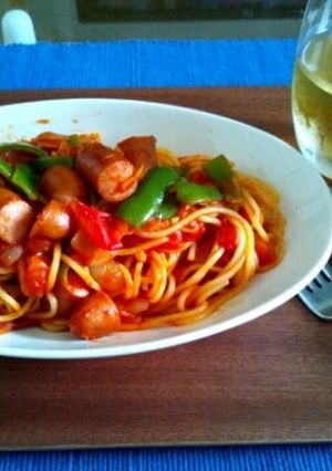 簡単美味しいナポリタン-レシピのメイン写真