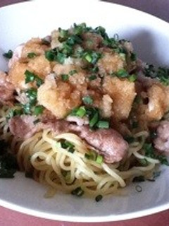 さっぱり!豚おろしポン酢のネギ塩焼きそば-レシピのメイン写真