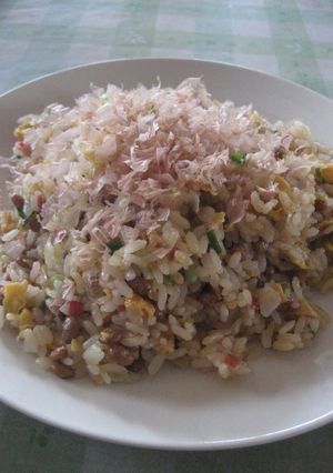 梅入りでさっぱり♪納豆チャーハン-レシピのメイン写真