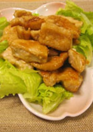 簡単♪鶏胸肉の照り焼き柚子ワサビ風味-レシピのメイン写真