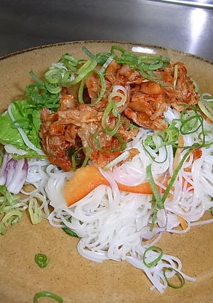 ★簡単！★絶品！野菜たっぶりlキムチ素麺-レシピのメイン写真