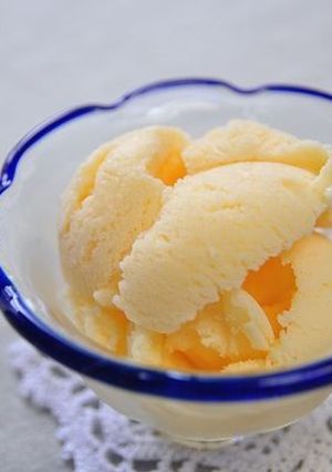 母の味♪　ふわふわ*たまごアイス-レシピのメイン写真