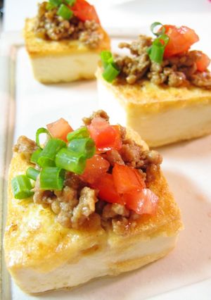 黄金の肉そぼろ豆腐♪-レシピのメイン写真