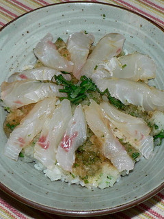 鯛と大葉おろし丼-レシピのメイン写真