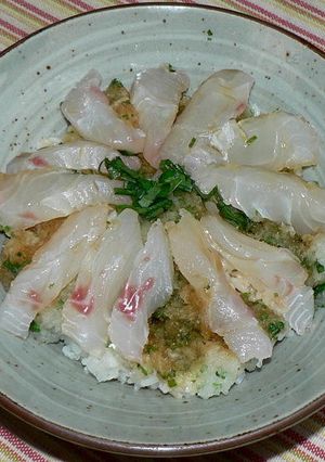 鯛と大葉おろし丼-レシピのメイン写真