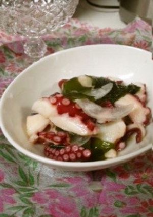 ◆即席たこわさ◆-レシピのメイン写真