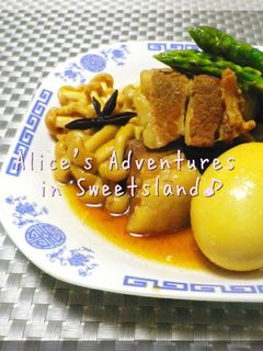 * 圧力鍋で * 本格的な豚の角煮♪-レシピのメイン写真