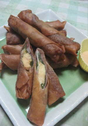 高野豆腐入り春巻き♪-レシピのメイン写真