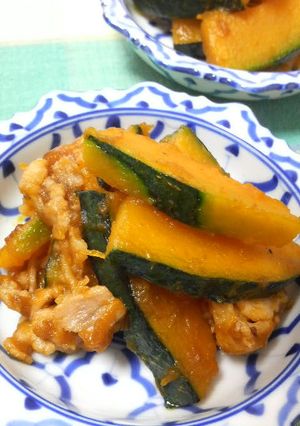 簡単♪かぼちゃ炒め♪甘辛味-レシピのメイン写真
