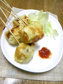 串天 チーズとちくわを抱いたポテト❤-レシピのメイン写真