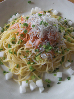しらす&桜エビの冷製パスタ-レシピのメイン写真
