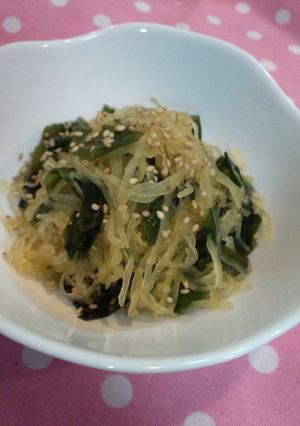 低ｶﾛ☆ﾀﾞｲｴｯﾄ♪そうめん瓜の酢の物-レシピのメイン写真