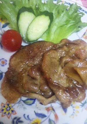 堅ちゃんに最強の生姜焼きを♪-レシピのメイン写真