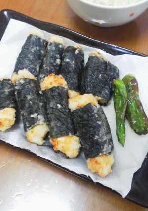かじきまぐろの磯辺揚げ♪-レシピのメイン写真
