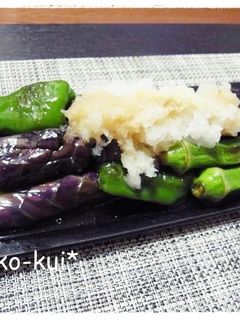 茄子ピー・おくらの揚げ浸し-レシピのメイン写真
