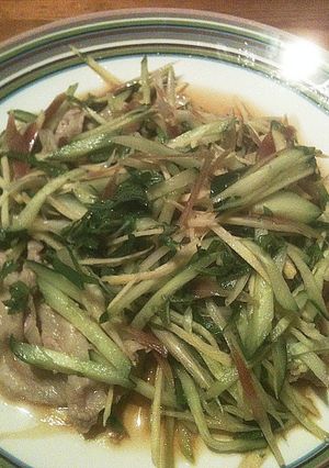香味野菜の冷しゃぶ-レシピのメイン写真
