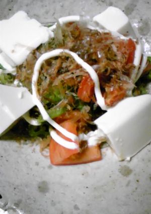 オクラとトマトのさっぱり豆腐サラダ-レシピのメイン写真