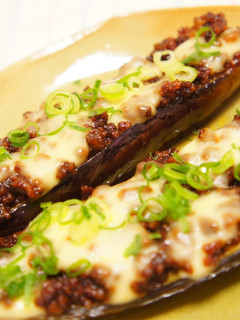 なすの肉みそチーズ焼♪-レシピのメイン写真
