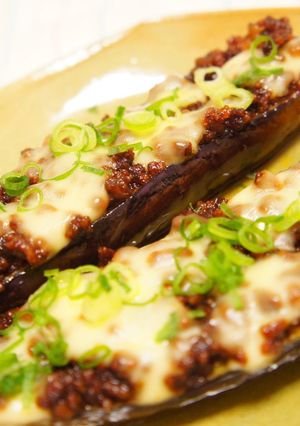 なすの肉みそチーズ焼♪-レシピのメイン写真