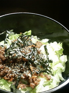 夏休みにぴったり☆肉味噌丼-レシピのメイン写真