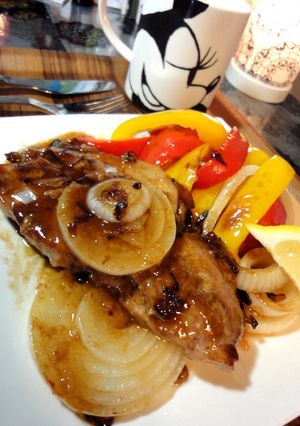 焼くだけ豚ロースのパイナップルチリソース-レシピのメイン写真
