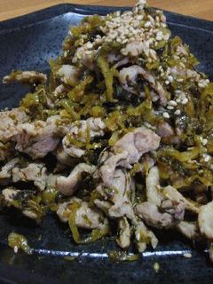 豚肉の高菜炒め-レシピのメイン写真