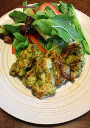 鶏肉のバジルソース炒め-レシピのメイン写真